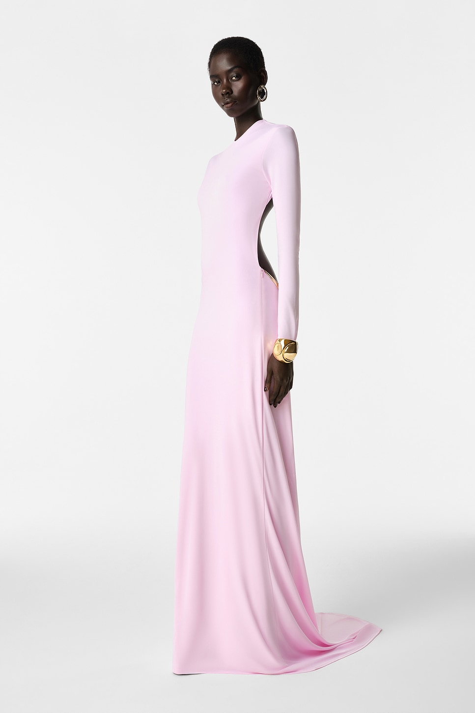 long turtleneck dress African Maxi Dresses for Women - Sleeveless Turtleneck Dress main image 1