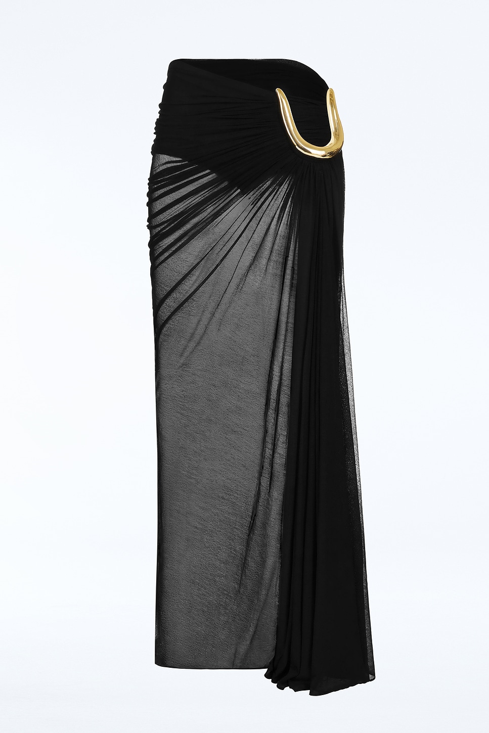 REVOLVE LOS ANGELES Leora Maxi Skirt in Black | REVOLVE