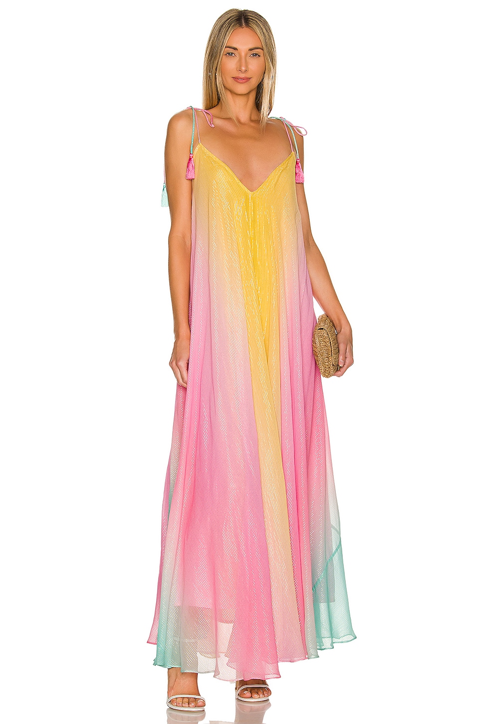 ROCOCO SAND Zale Maxi Dress in Multicolor