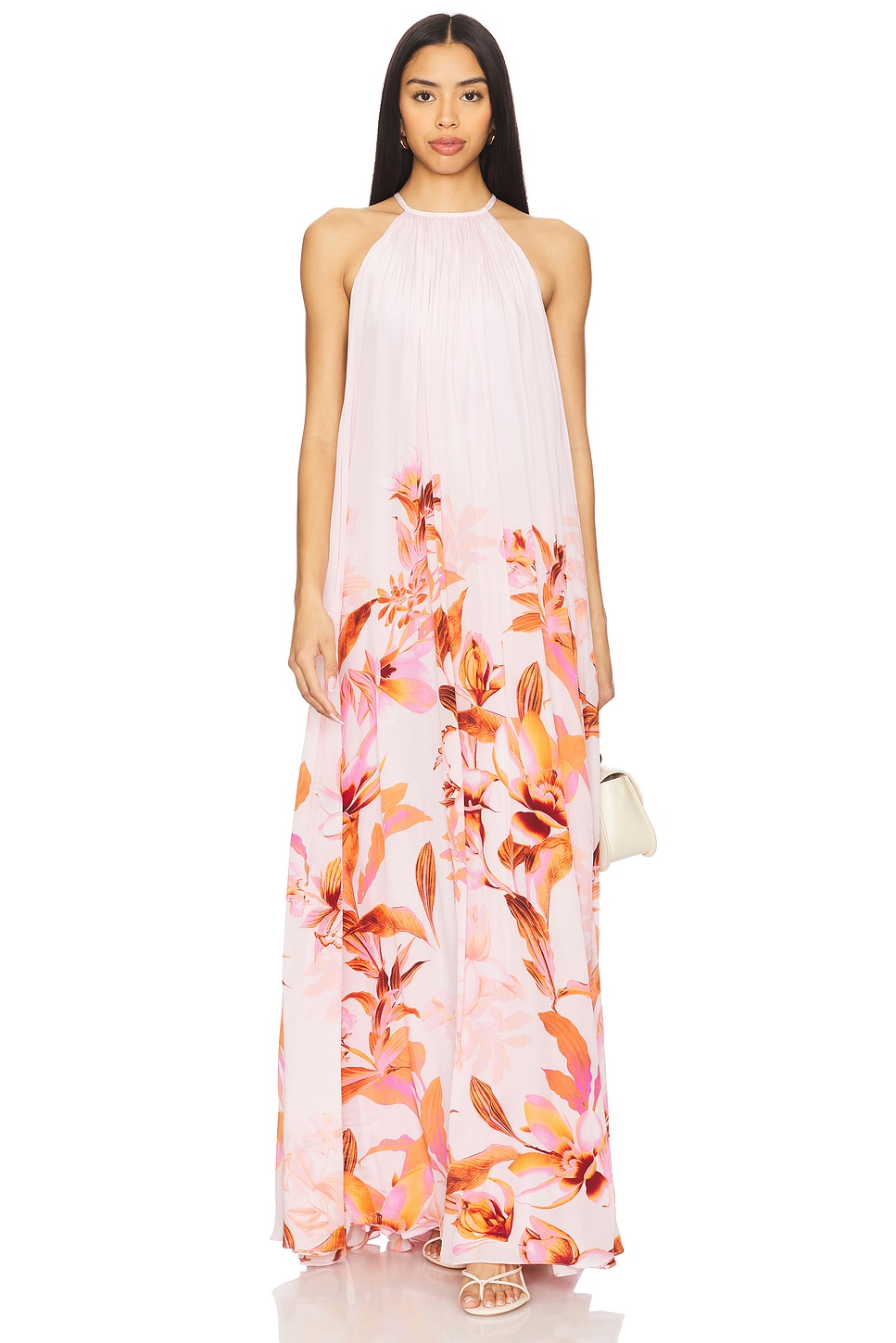 ROCOCO SAND Flared Maxi Dress
