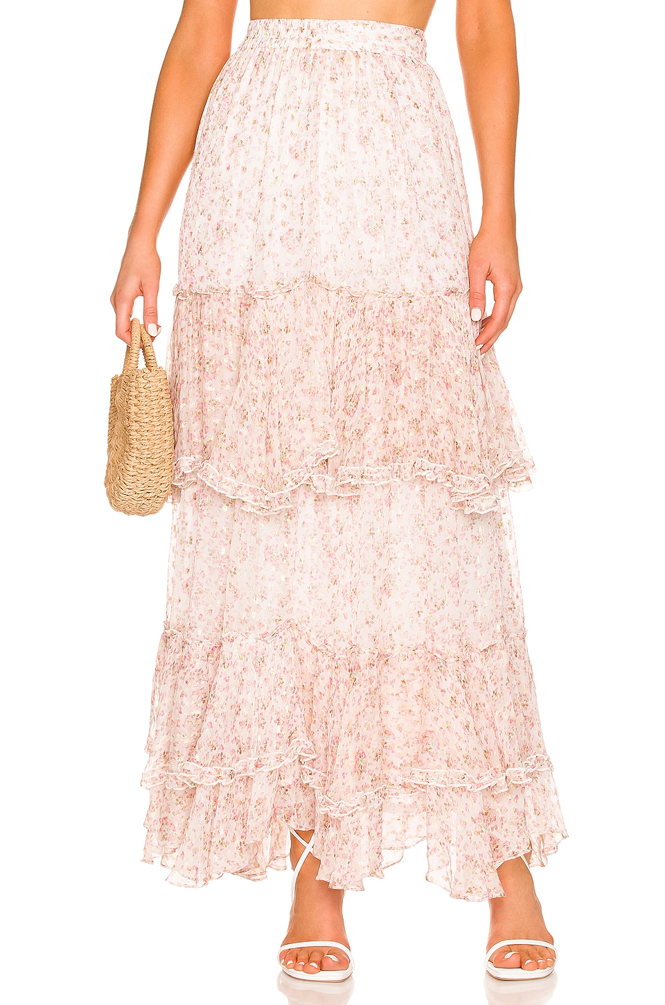 rococo sand maxi skirt