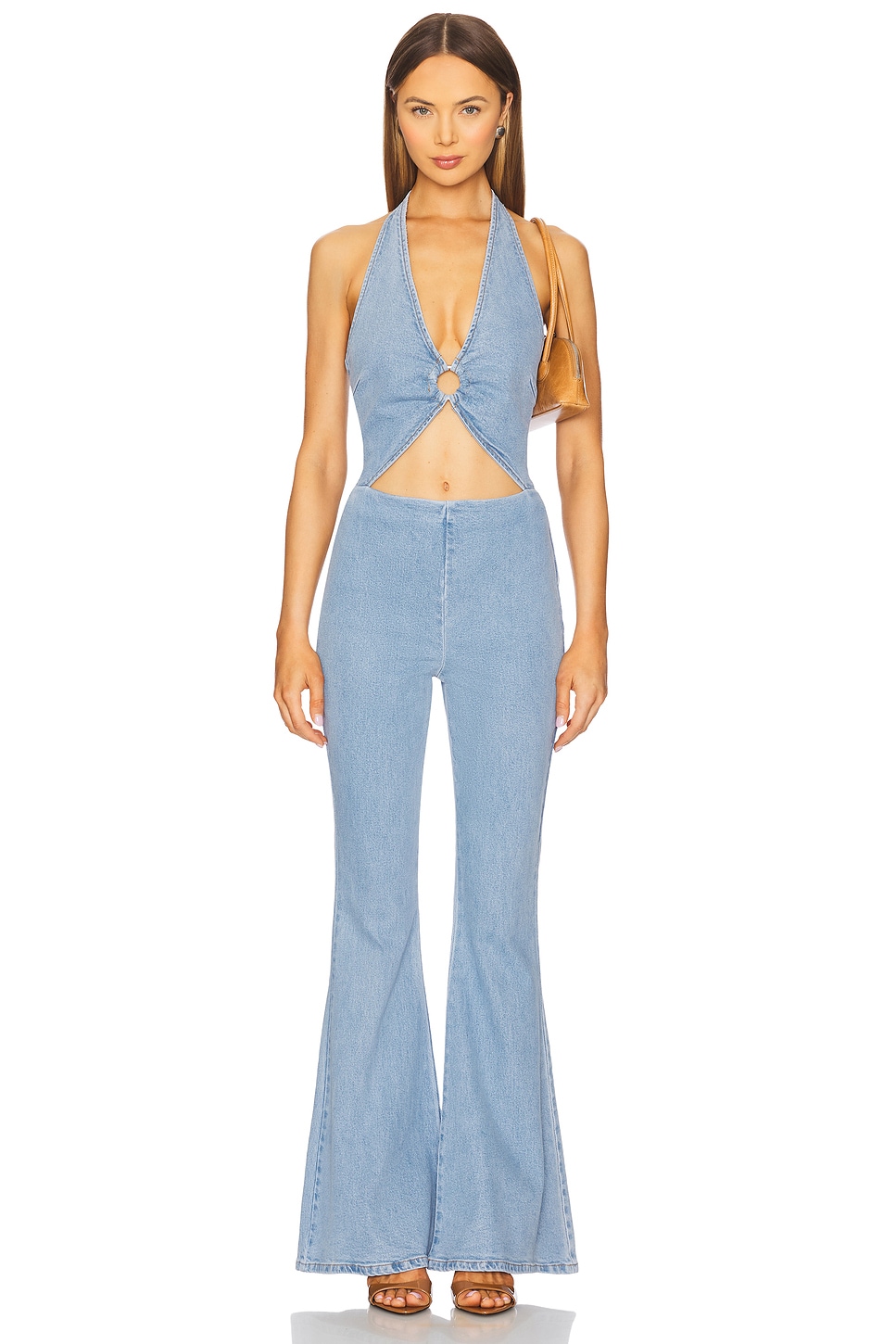 retrofete Kairi Denim Jumpsuit in Mercer | REVOLVE