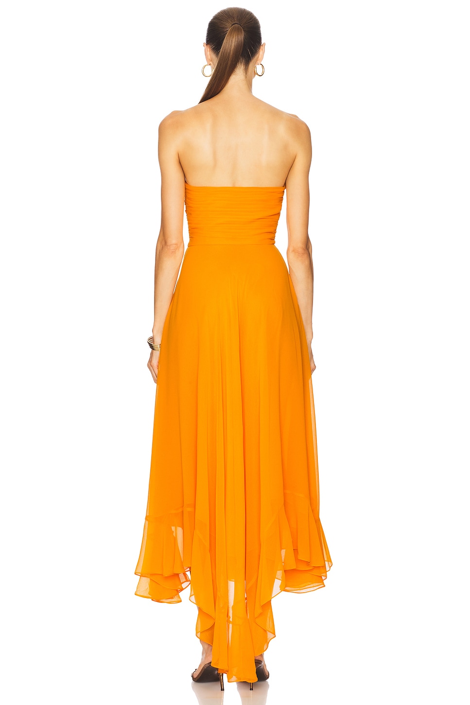 chinese dress ladies Rosalyn Maxi Dress by for Love & Lemons M / White by 75 Degrees and Fuzzy