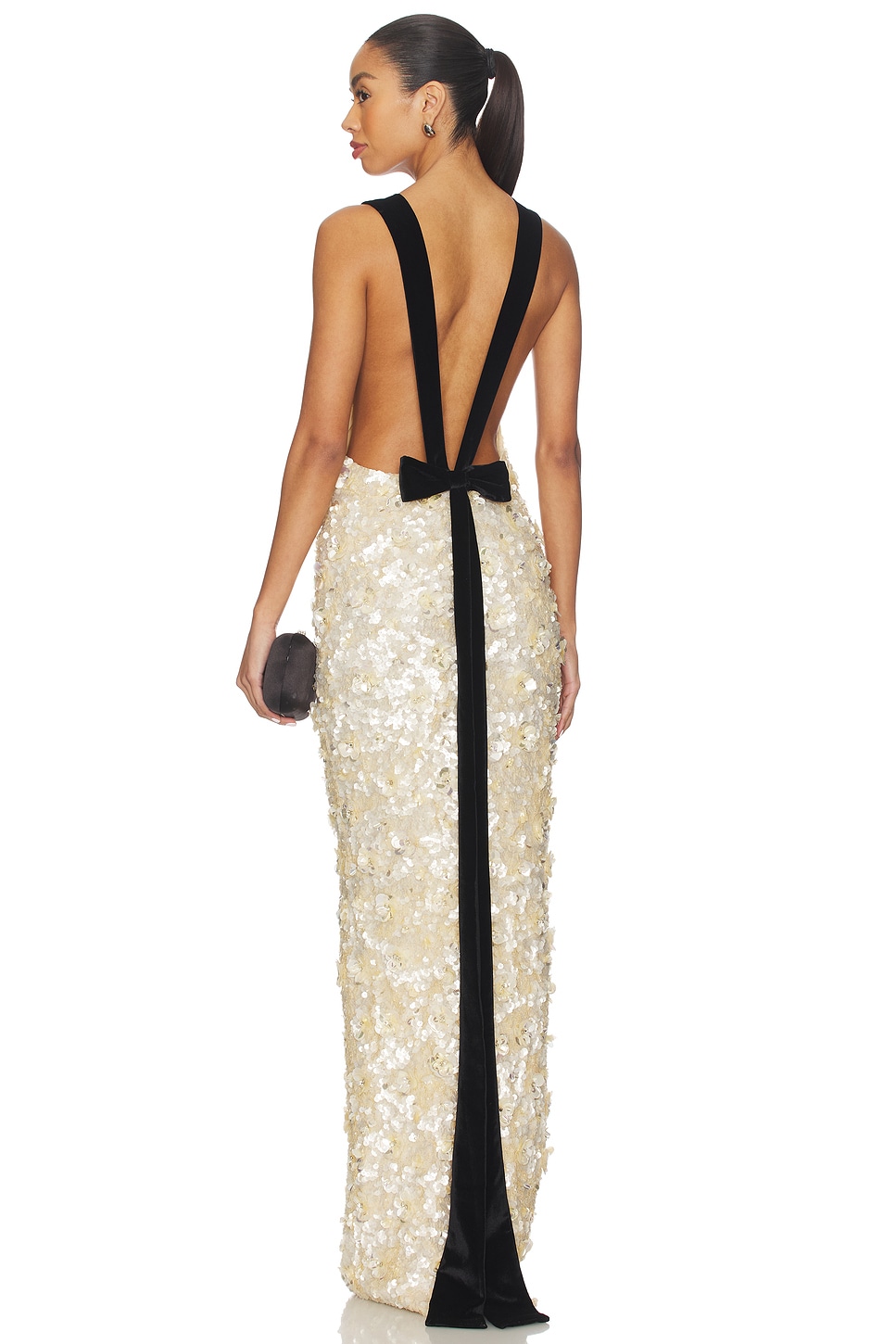 retrofete Shanae Dress in Cream & Black | REVOLVE