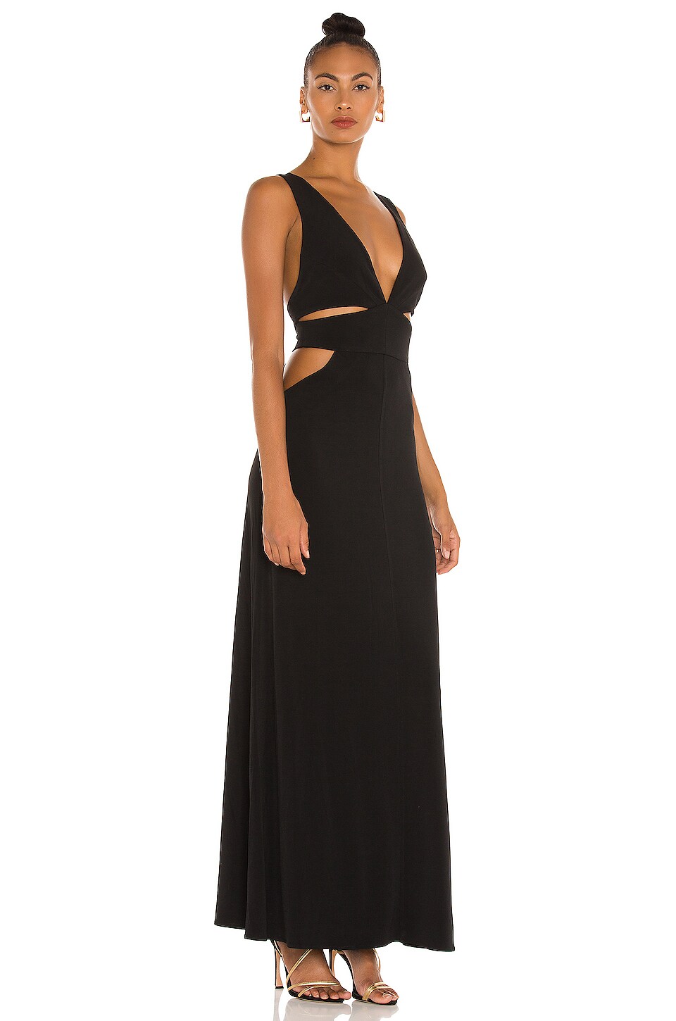 retrofete black gown