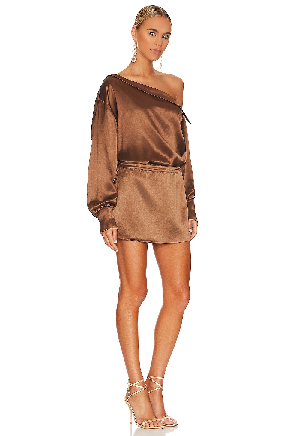 retrofete Elio Dress in Cognac