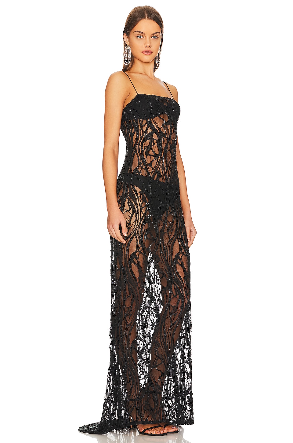 Winnie Black Knit Dress
