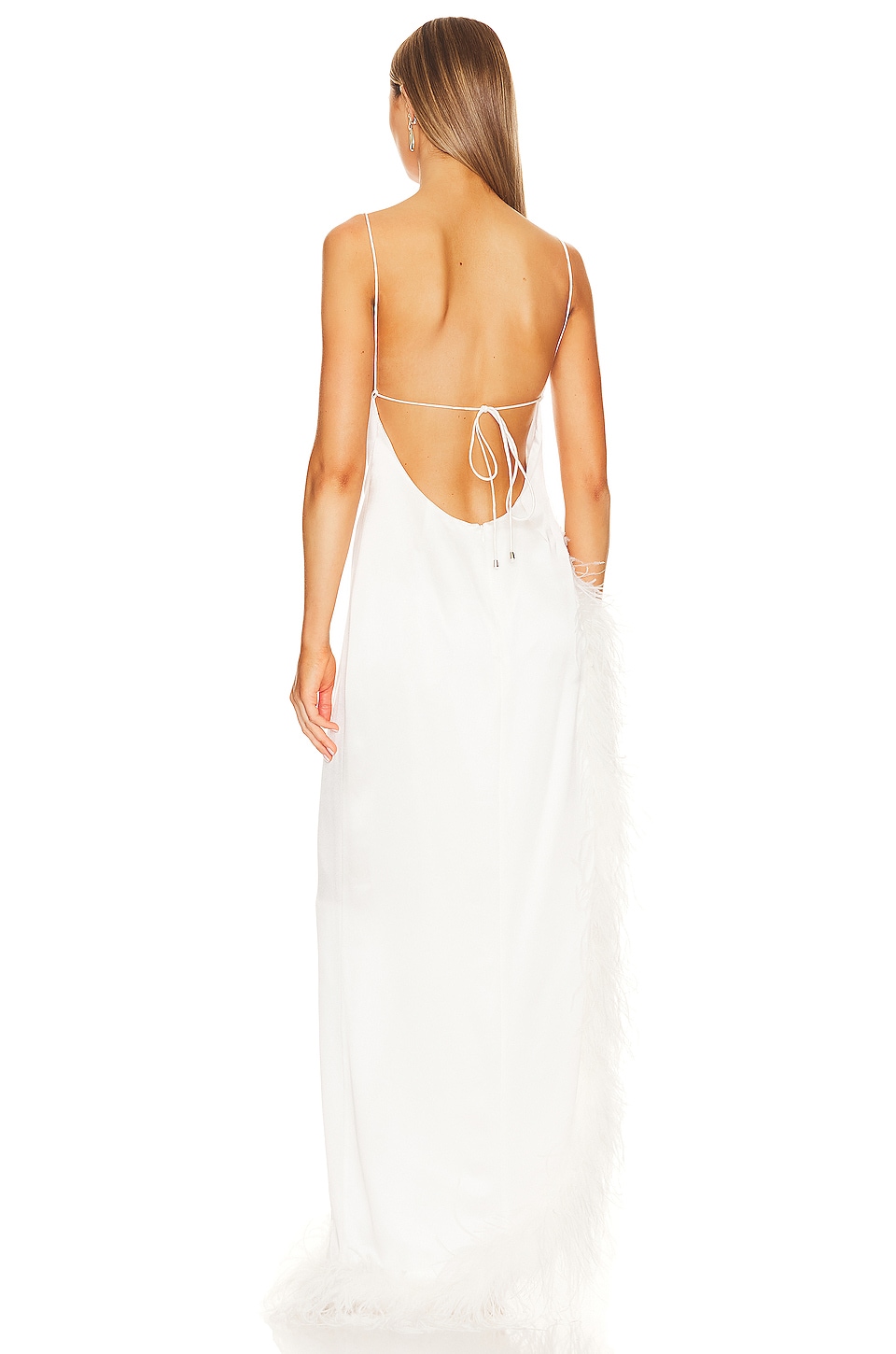 Retrofête Priscilla Feather Dress thumbnail