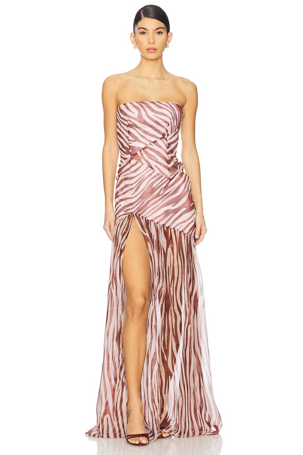retrofete Nicole Dress in Earl Rose Zebra | REVOLVE