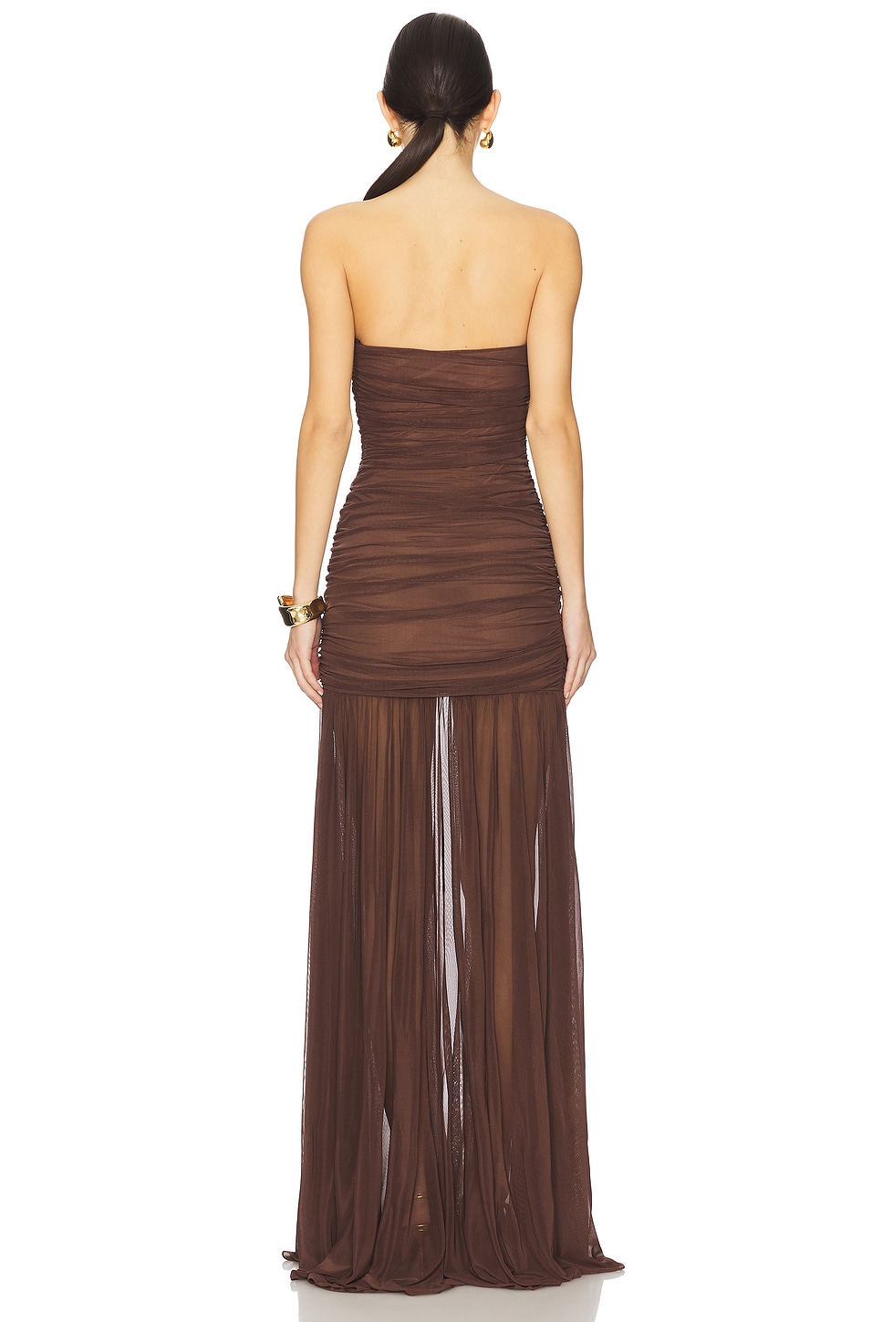 retrofete Adele Dress in Dark Chocolate REVOLVE