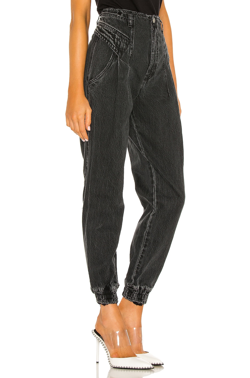 retrofete Miriam Pant in Onyx