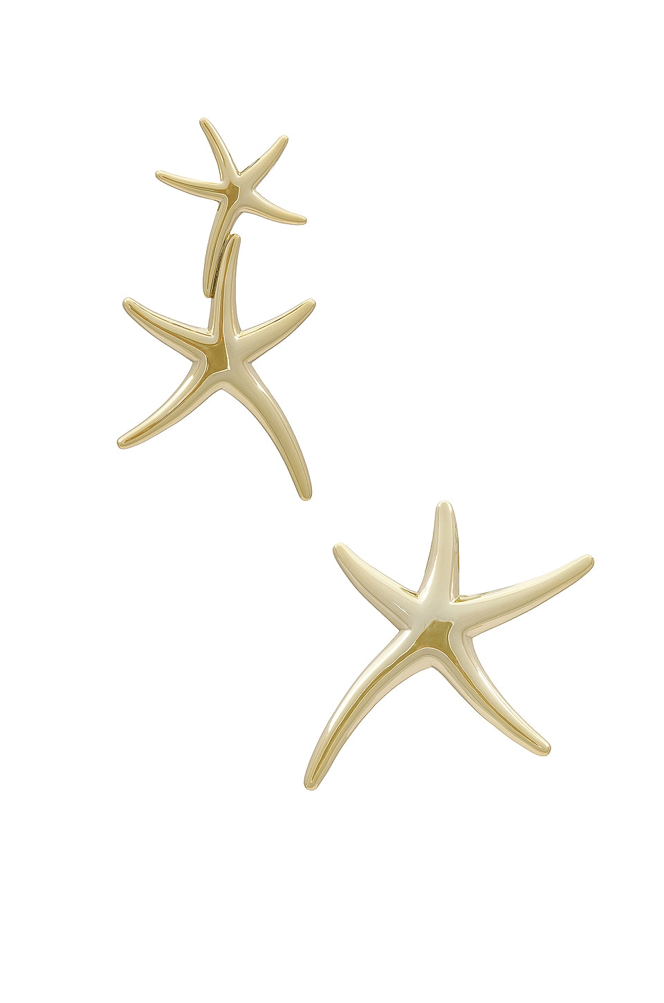 Image 1 of Marine Earring in Shiny Gold