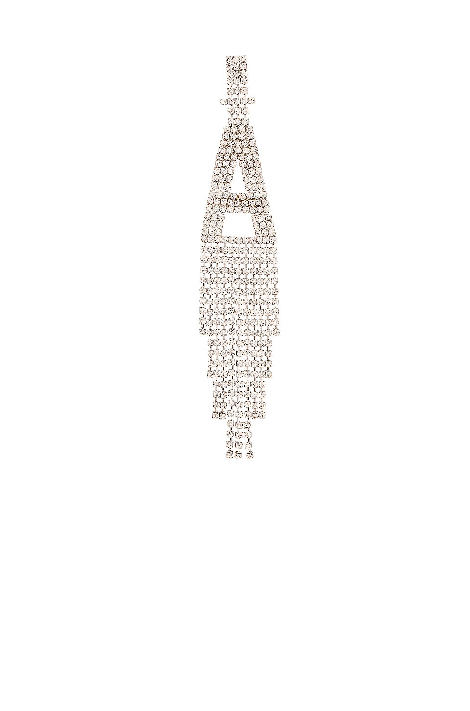 retrofete Alphabet Earring in Silver