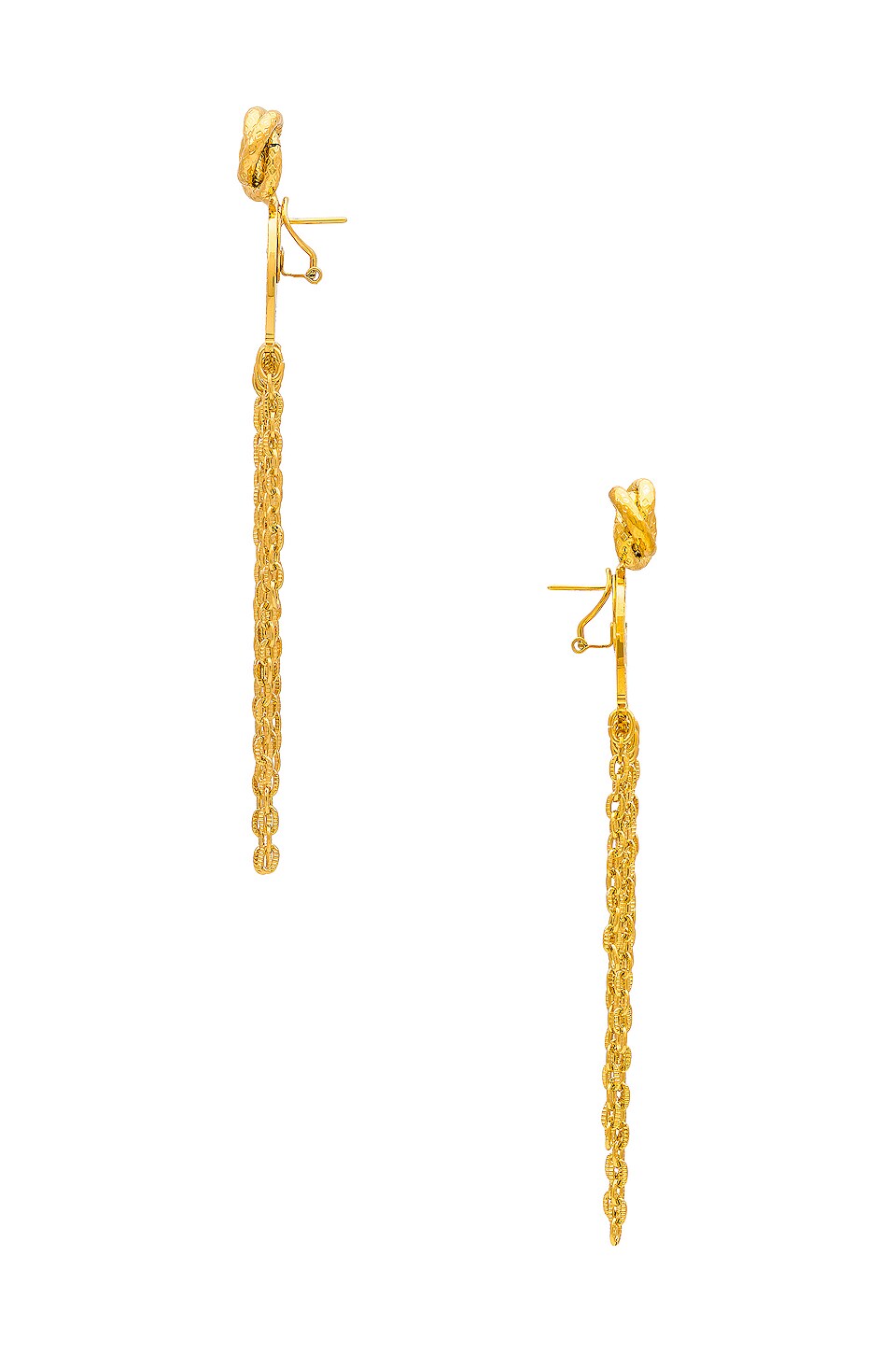 retrofete Tia Earrings in Gold Luxe
