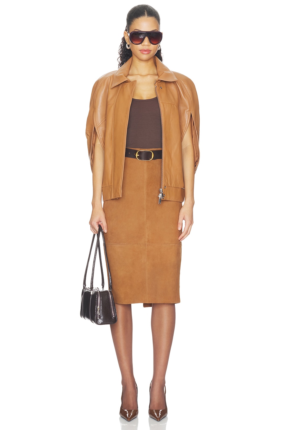 Retrofête Braxx Leather Cape