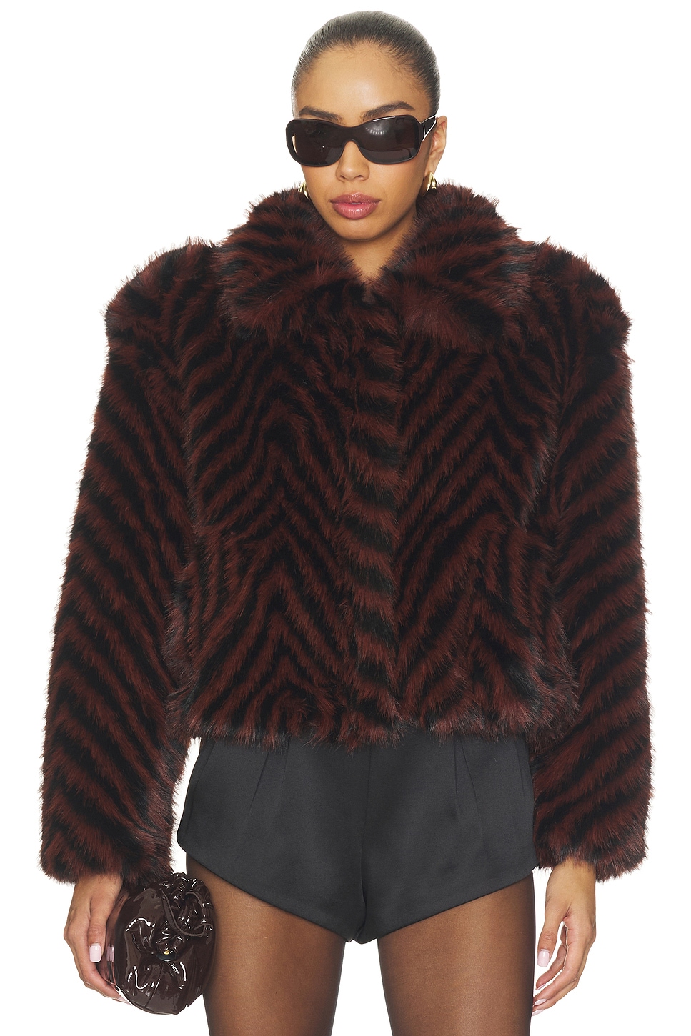 Retrofête Segrid Faux Fur Bomber