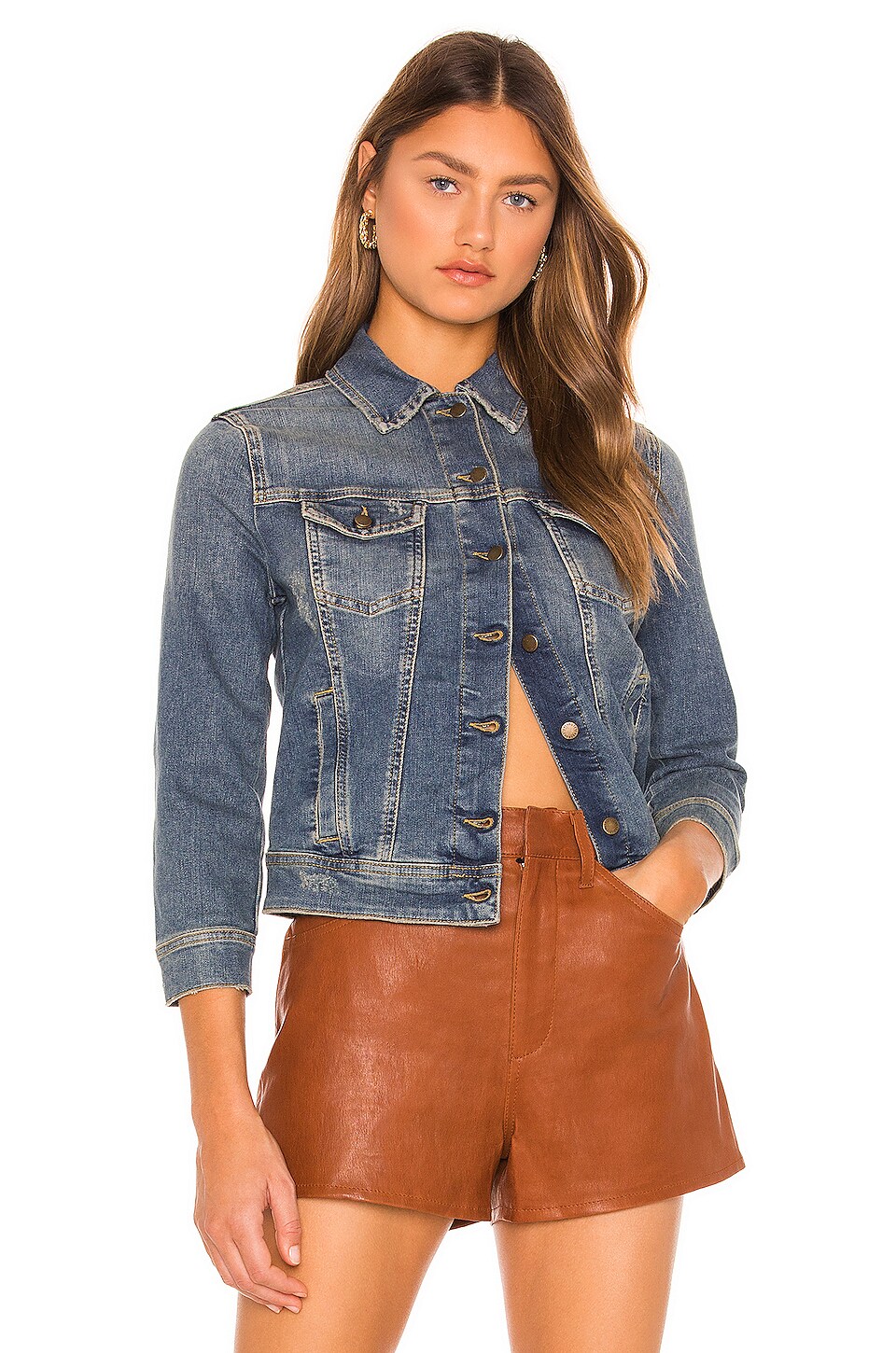 retrofete Milly Jacket in Marina | REVOLVE