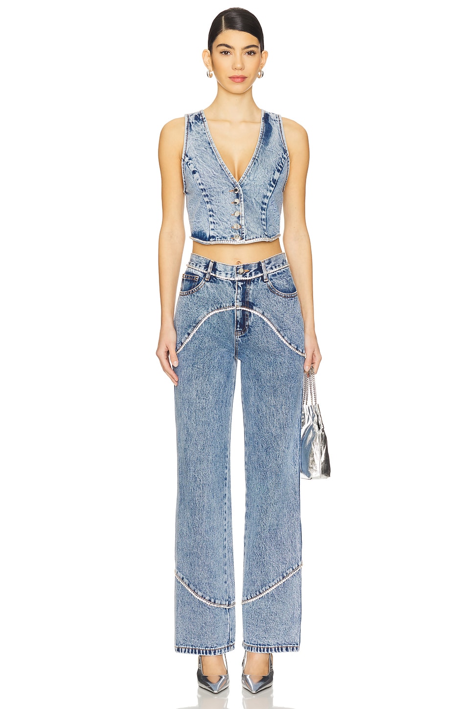 Jordi Denim Vest - Thumbnail 4