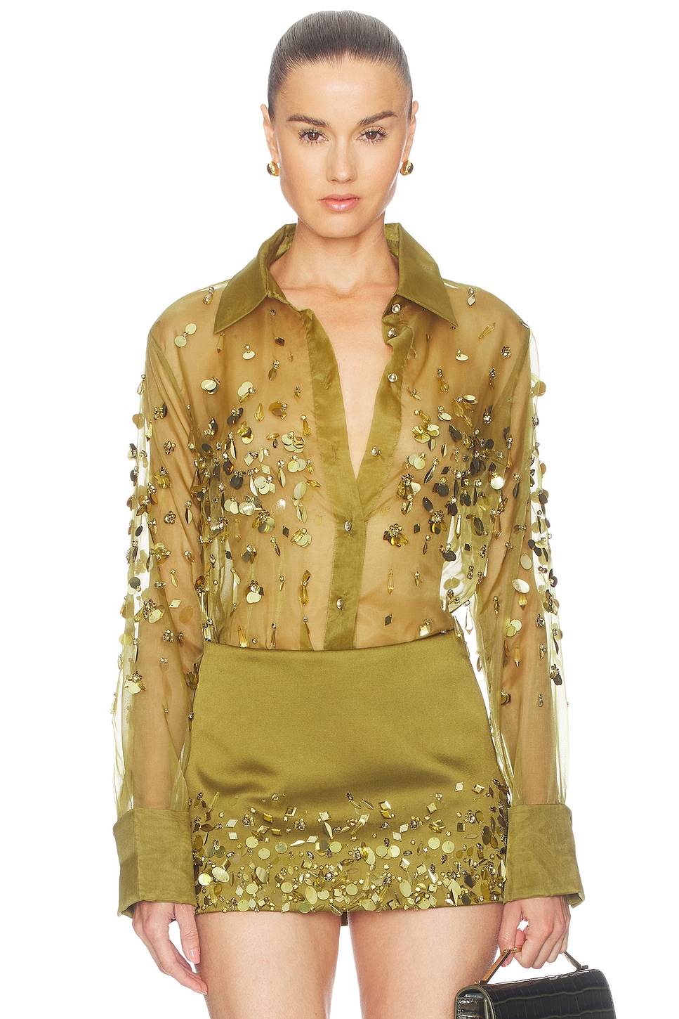 Quilly Embroidered Blouse - thumbnail 2
