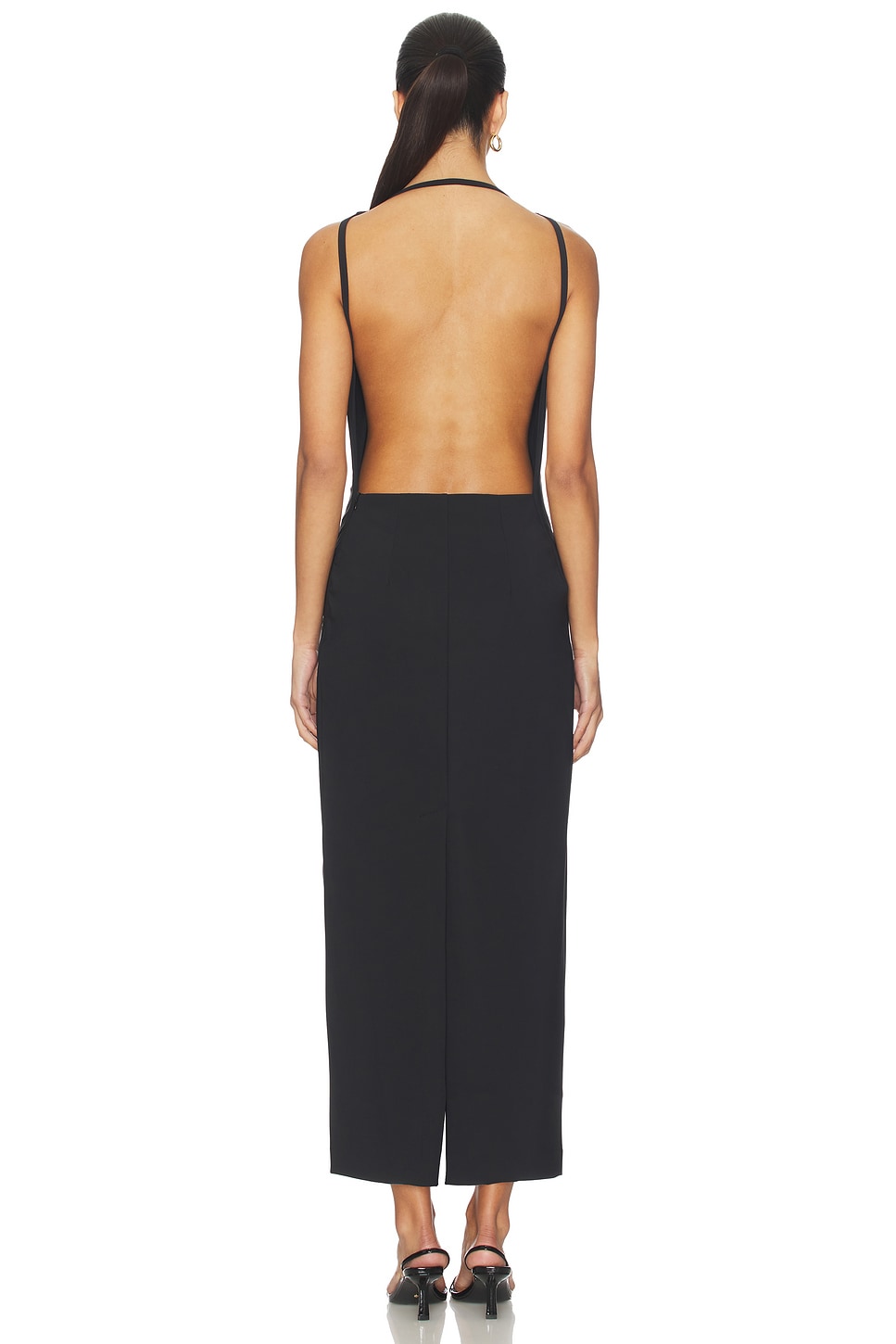 rohe open back dress Open Back Dress