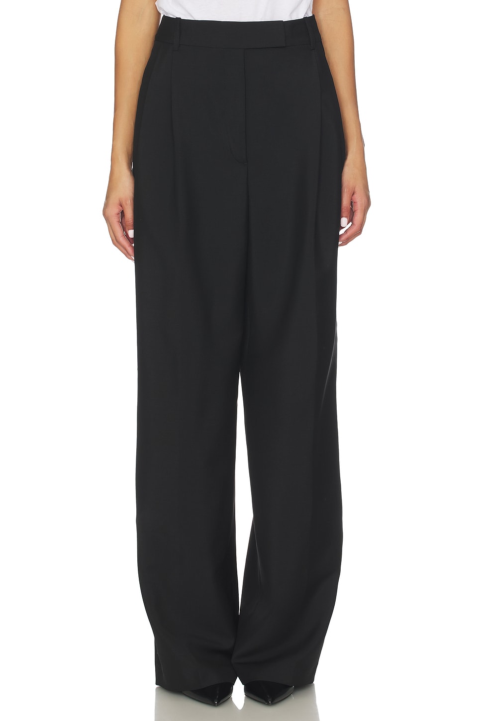 Mid-Waist Tailored Trousers - thumbnail 2