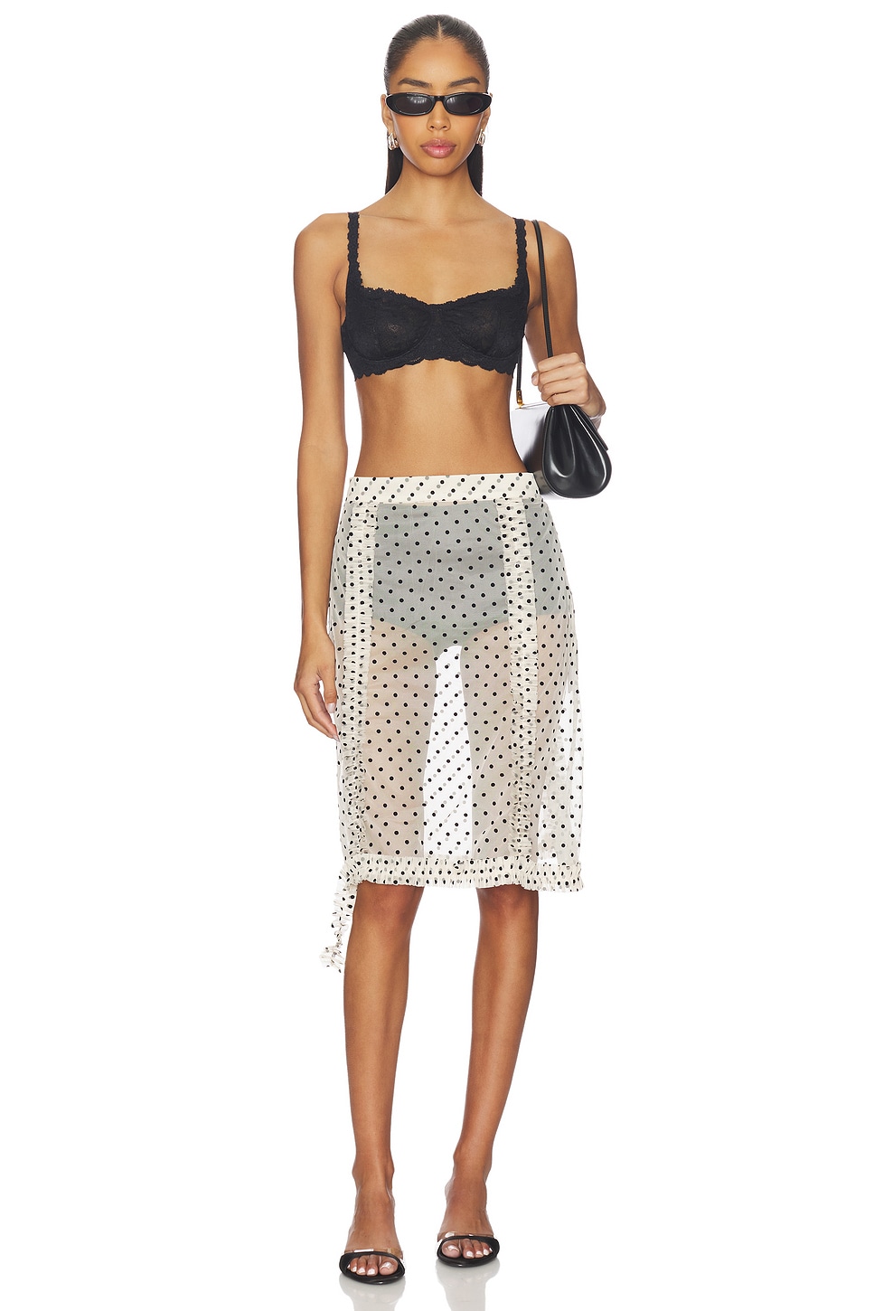 ROKH Frilled Basic Skirt