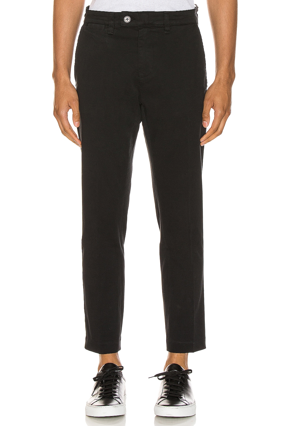 Rolla's Relaxo Cropped Pant In Black