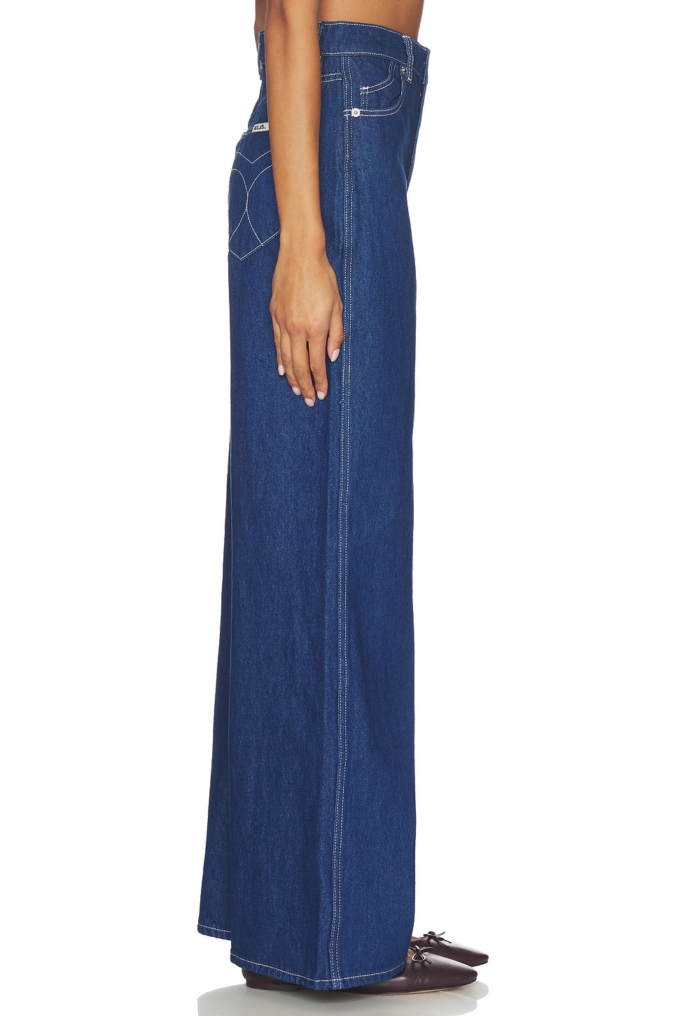 Rolla's Relaxed Sailor Long Wide Leg Jeans