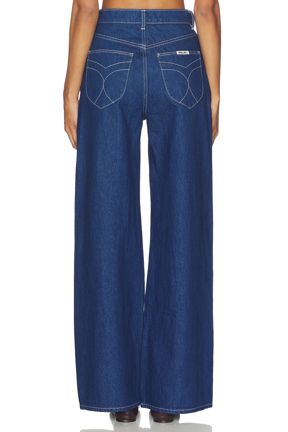 Rolla's Relaxed Sailor Long Wide Leg Jeans