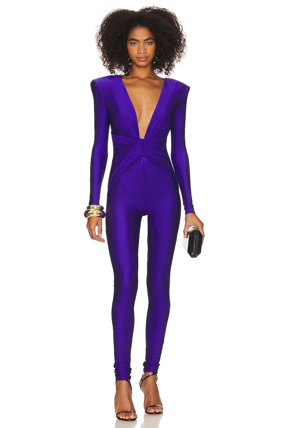 Ronny Kobo x REVOLVE Rhodes Catsuit in Violet