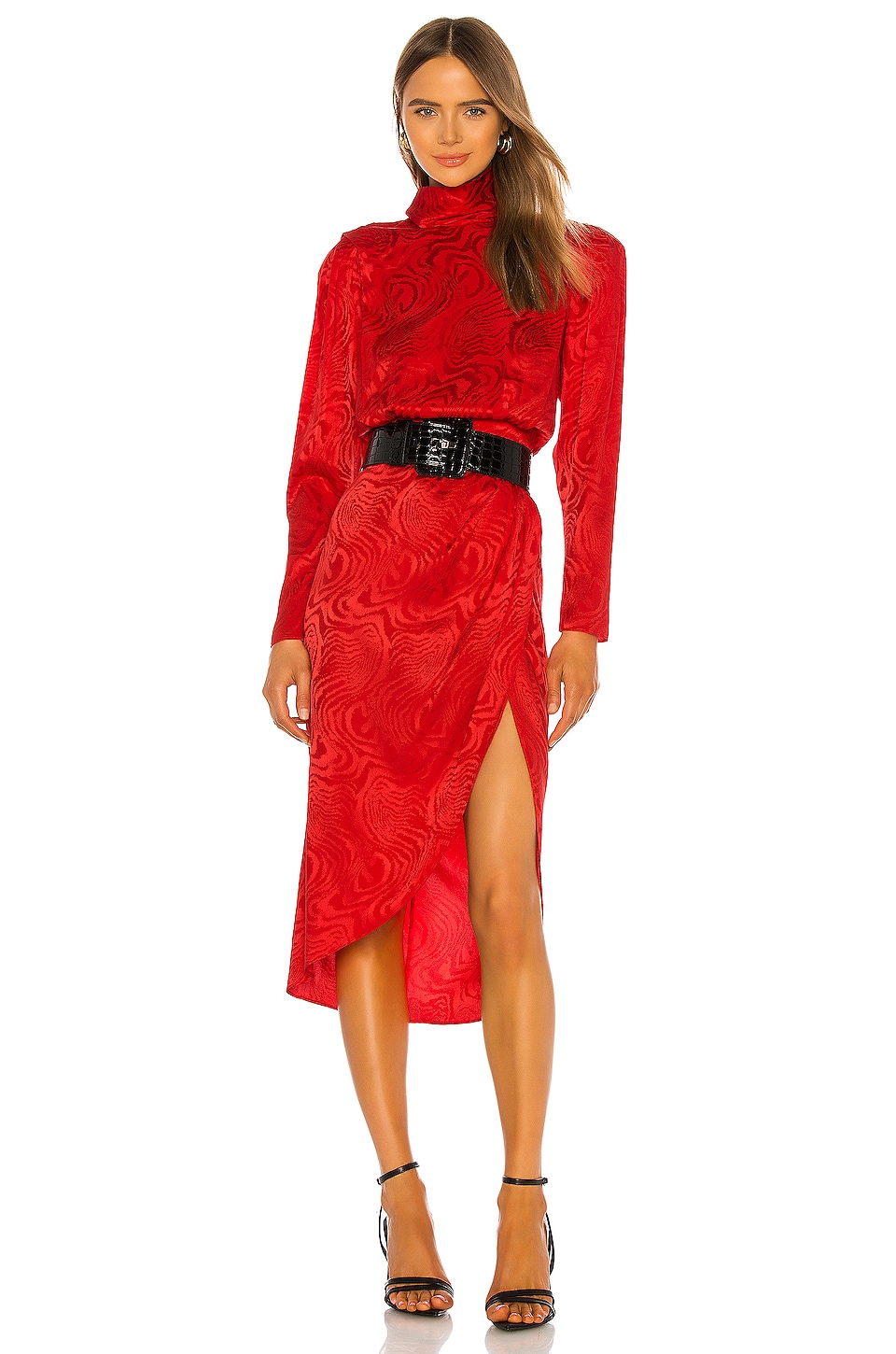 Ronny Kobo Kaira Dress in Red | REVOLVE