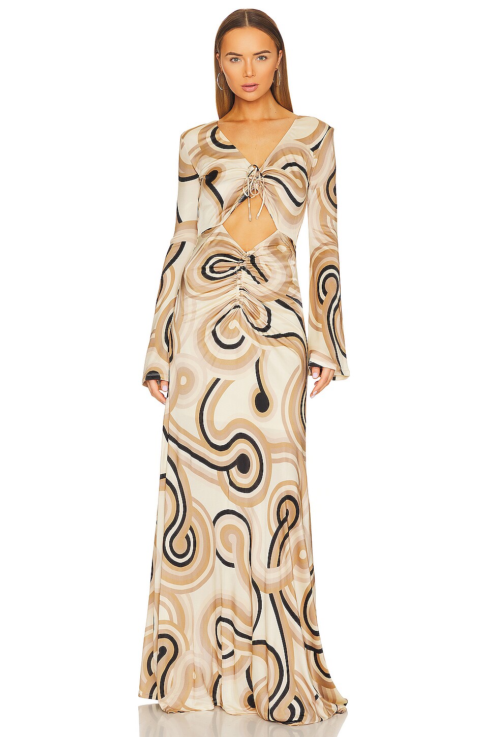 Ronny Kobo ROBE CASPER en Tonal Swirl | REVOLVE