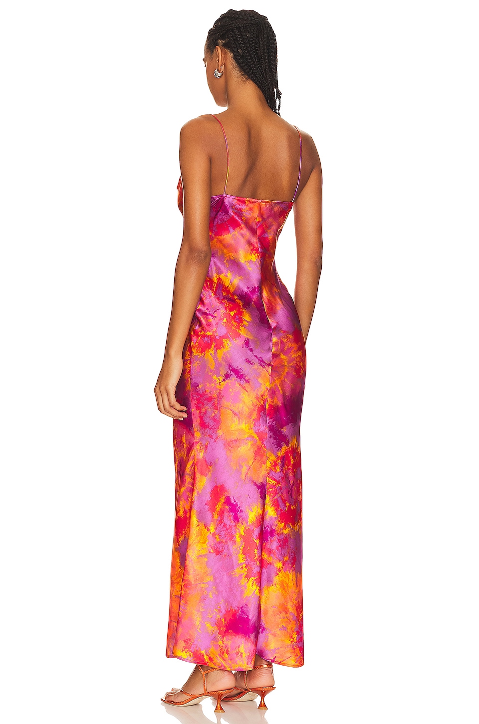 Ronny Kobo Capri Dress in Tie Dye Pink | REVOLVE