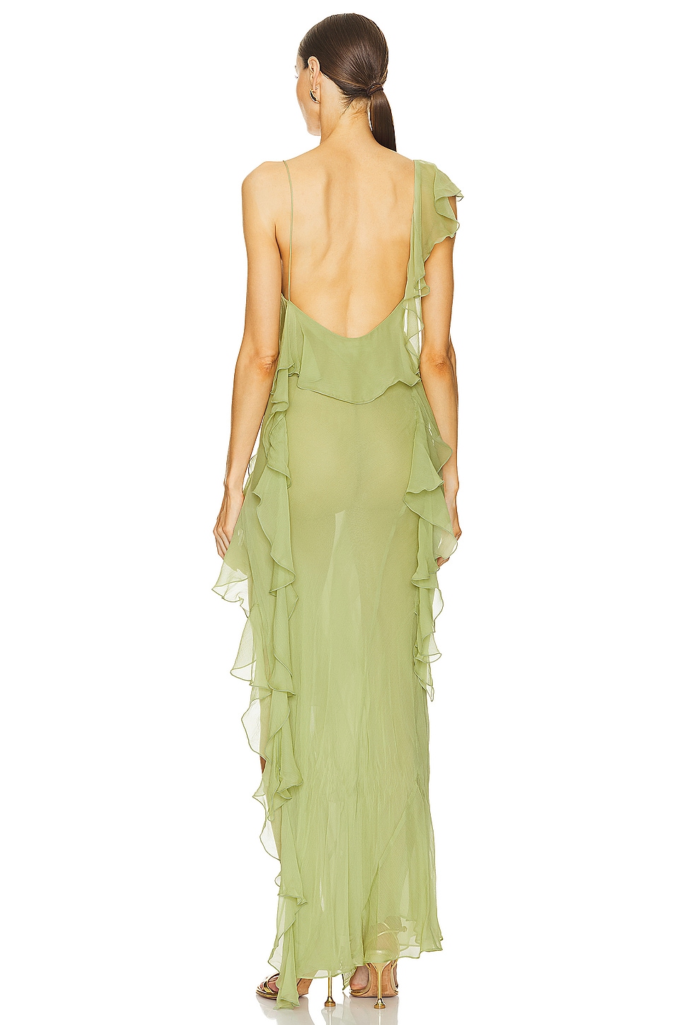 Ronny Kobo Olivialle Dress in Sage | REVOLVE