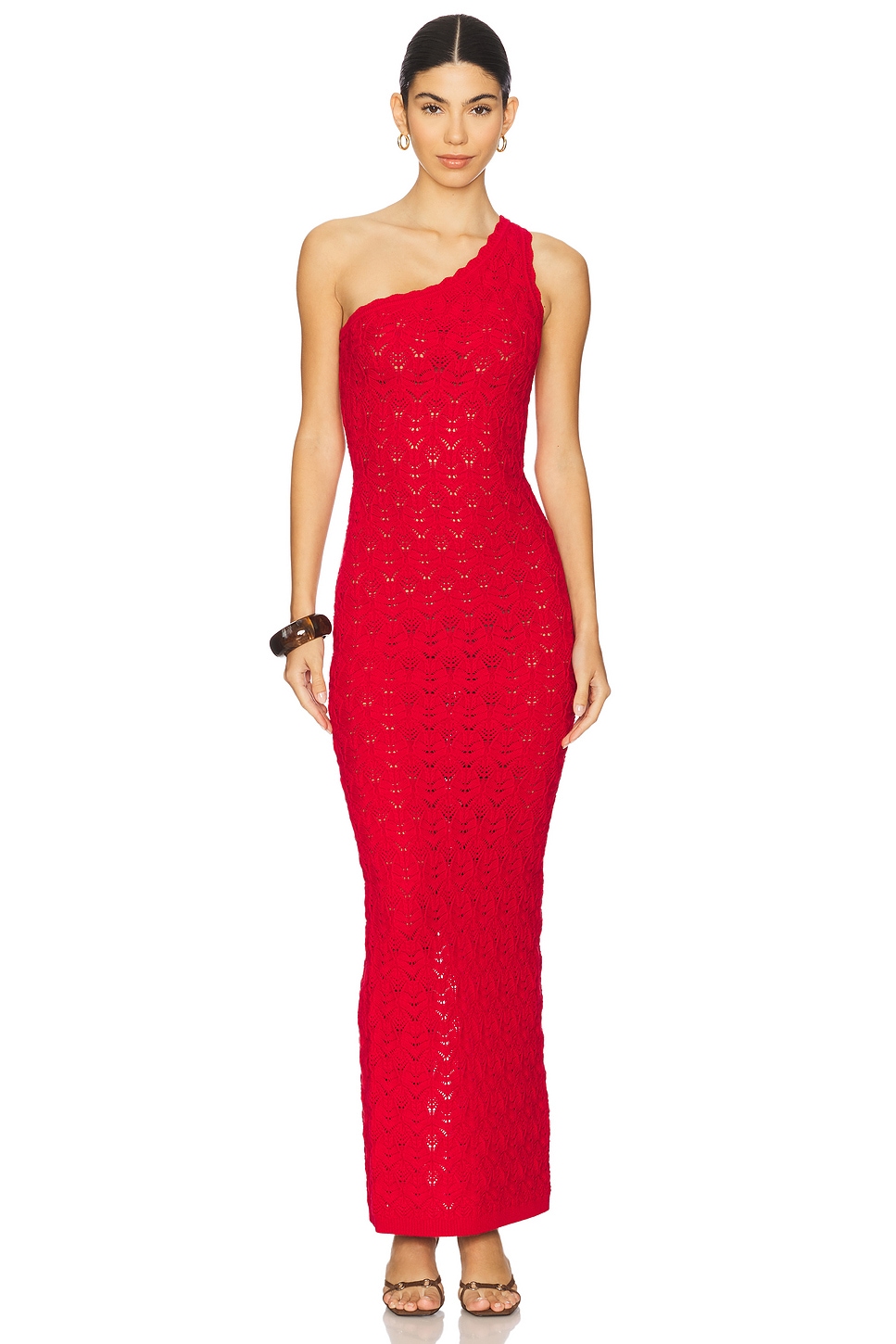 ronny kobo one shoulder dress Ronny Kobo Emery Draped One-Shoulder Bodycon Dress, Black, Women's, Medium, Cocktail & Party Wedding Guest Dresses One-Shoulder Dresses