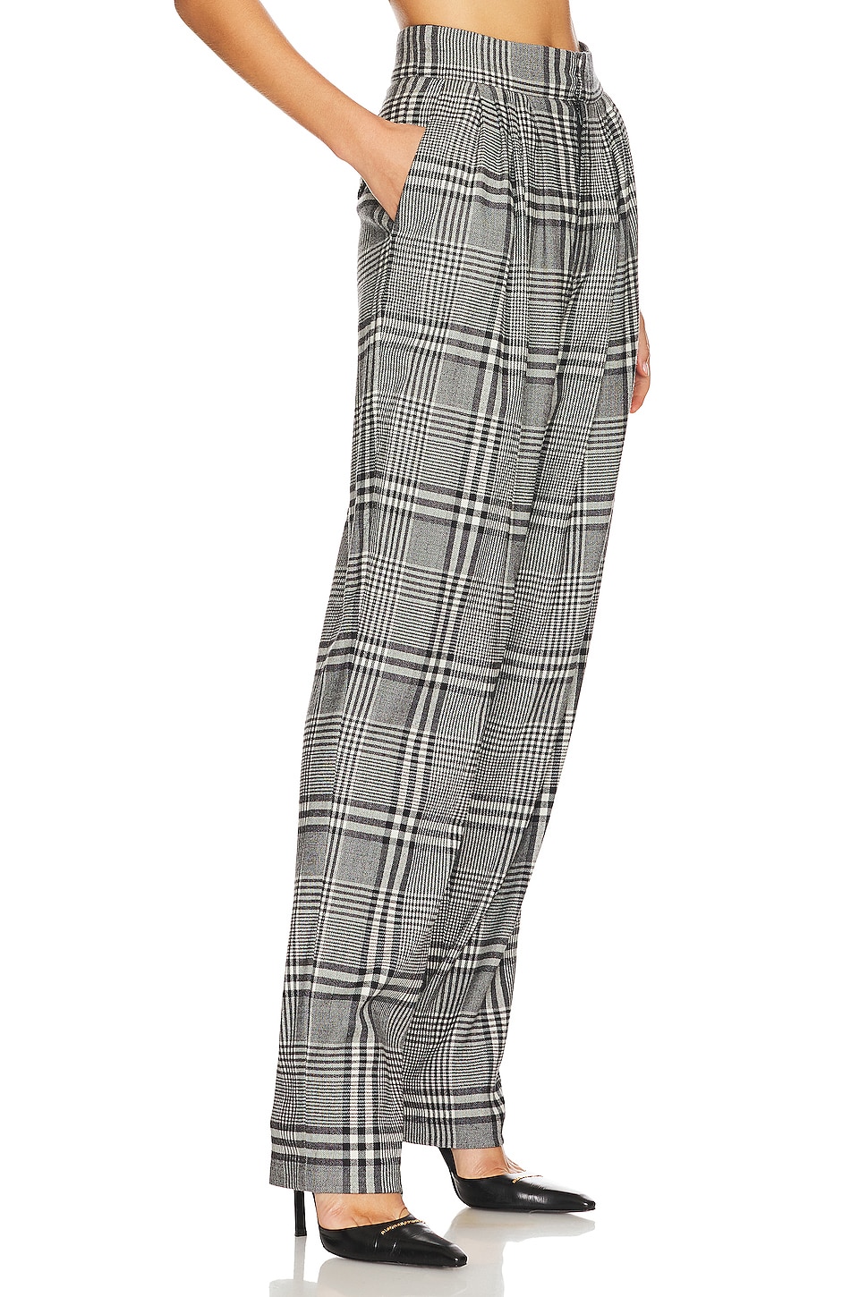Ronny Kobo Felix Pant in Black & White