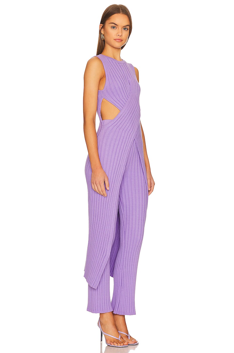 Ronny Kobo Nakia Knit Top in Lavender