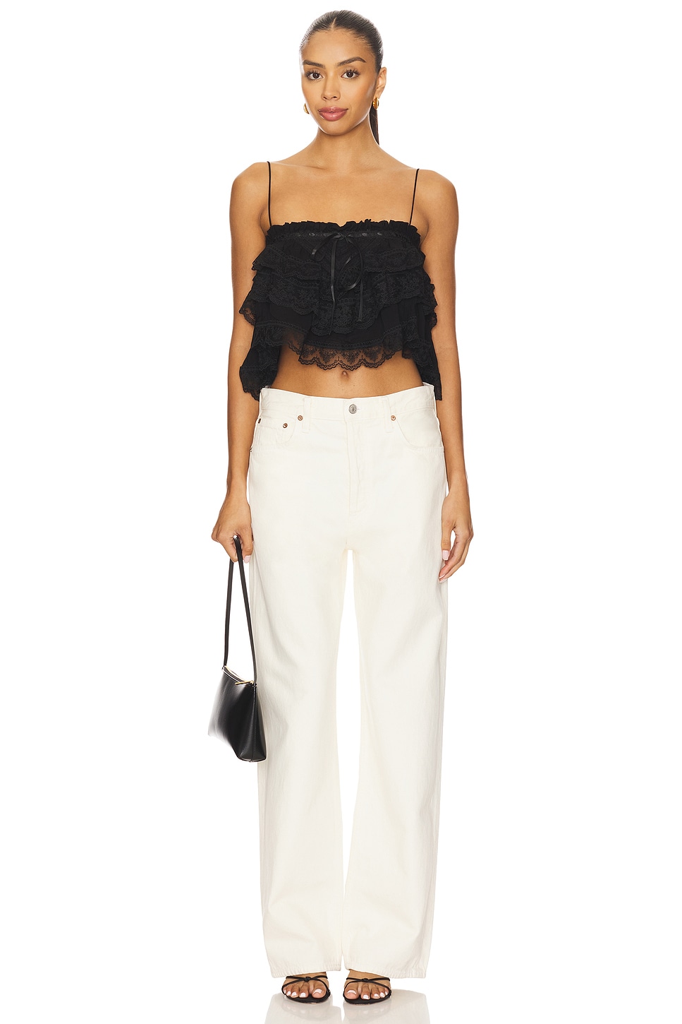 Ronny Kobo x REVOLVE Carlton Top in Black | REVOLVE