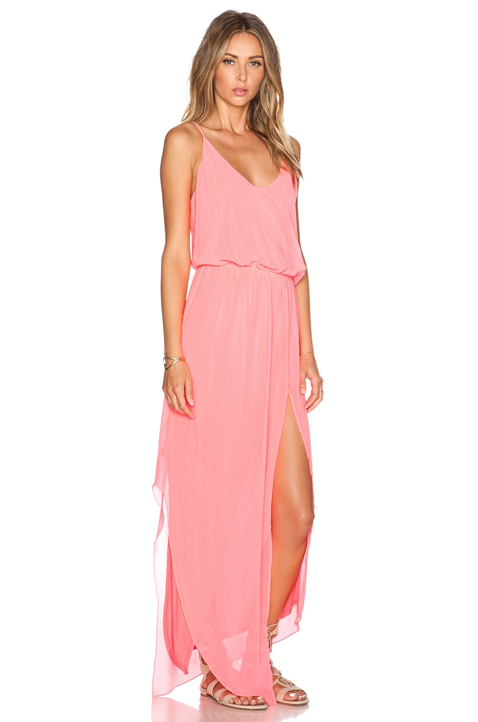 Rory Beca Nikee Maxi Dress in Pout