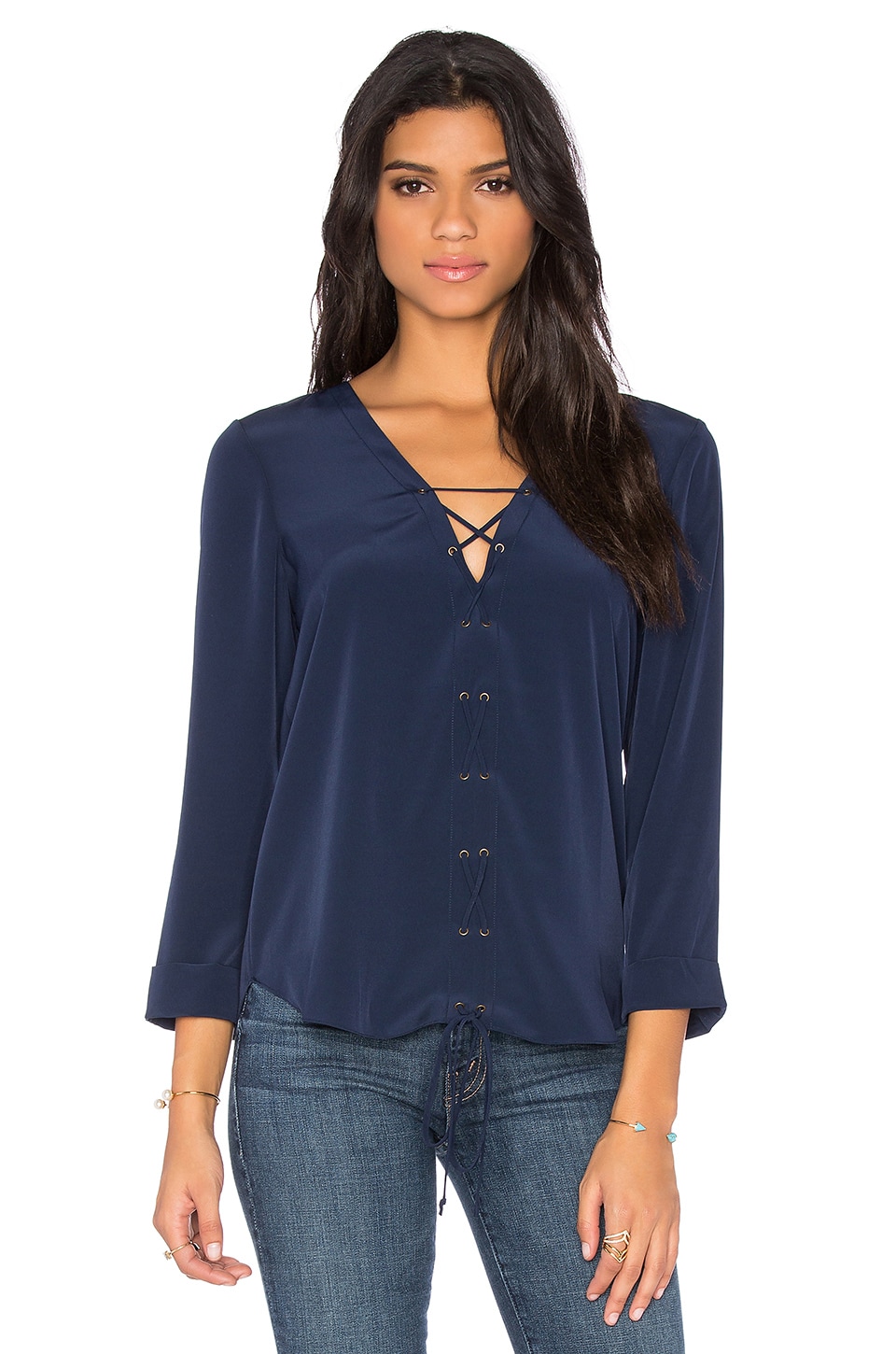 Rory Beca Bengali Blouse in Tagine | REVOLVE