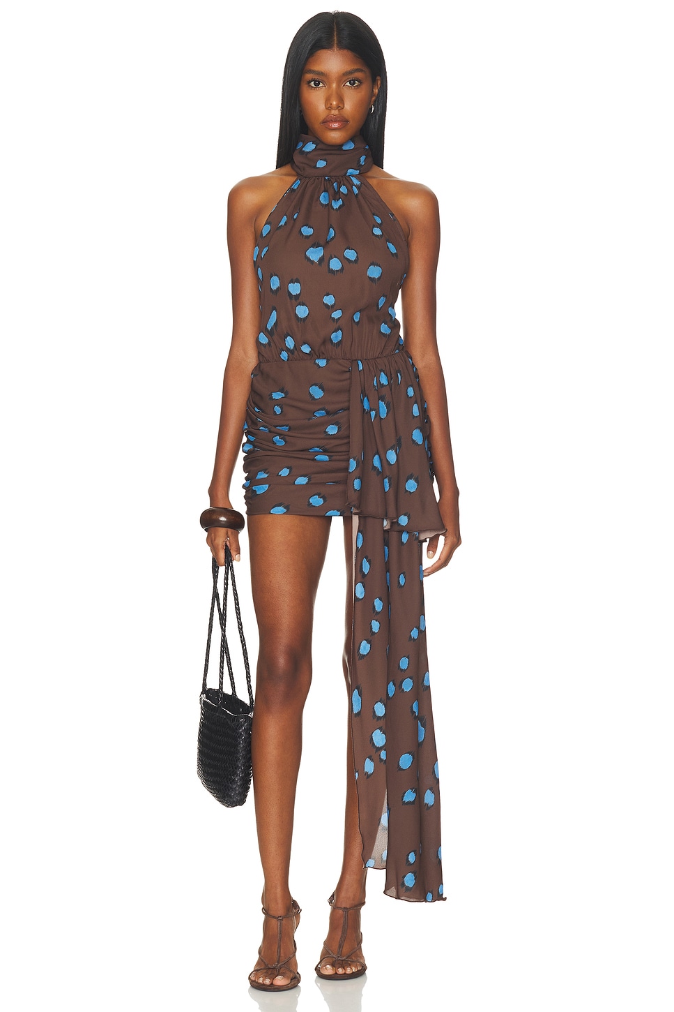 Halter Mini Dress - thumbnail 2