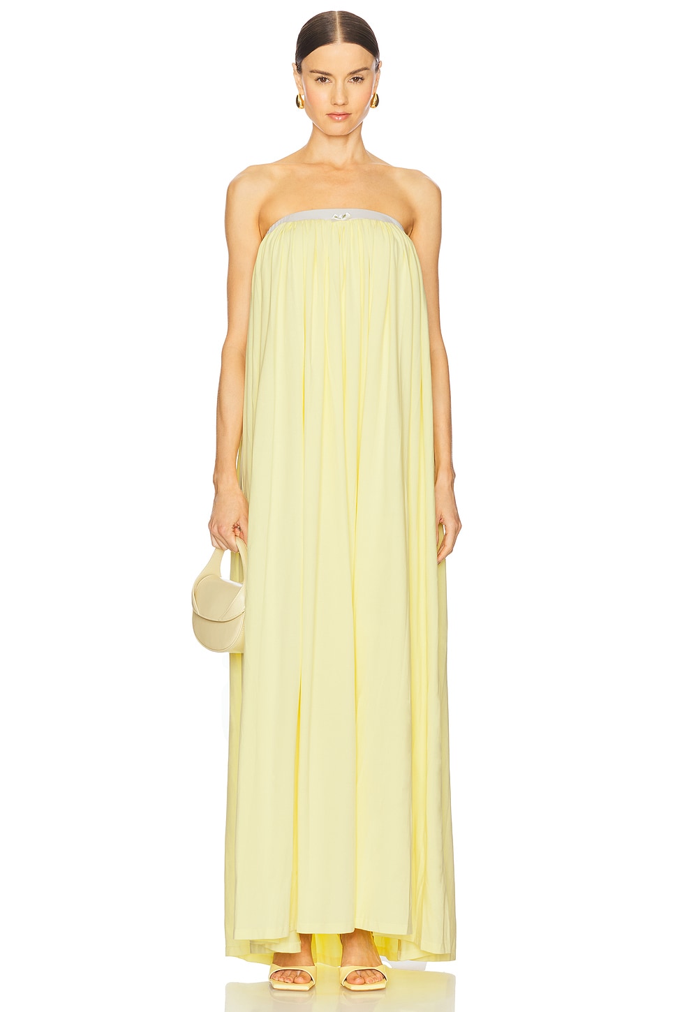 Rowen Rose Strapless Maxi Dress in Yellow | REVOLVE Rowen Rose Strapless Maxi Dress in Yellow | REVOLVE