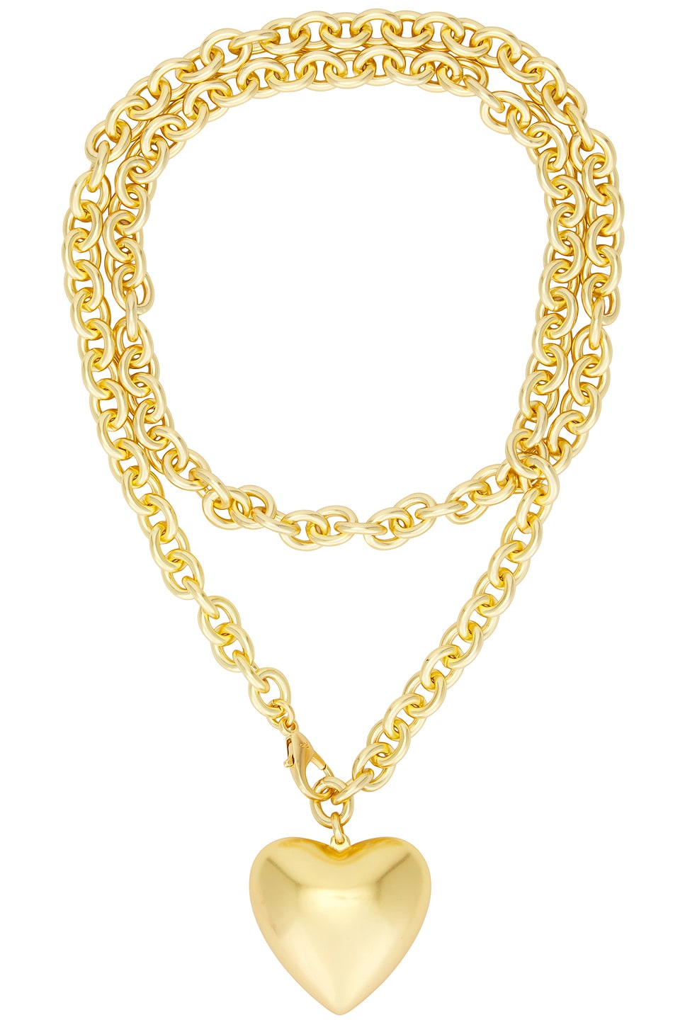 Heart And Soul Long Pendant Necklace