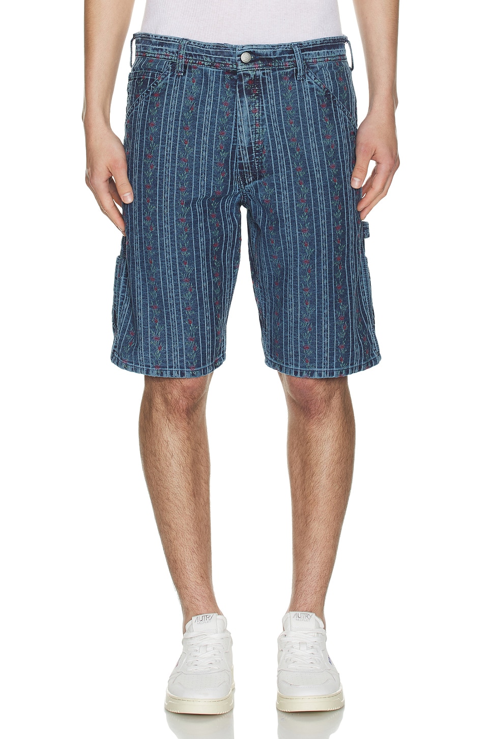 Work Short Pant Denim Jean - Thumbnail 4