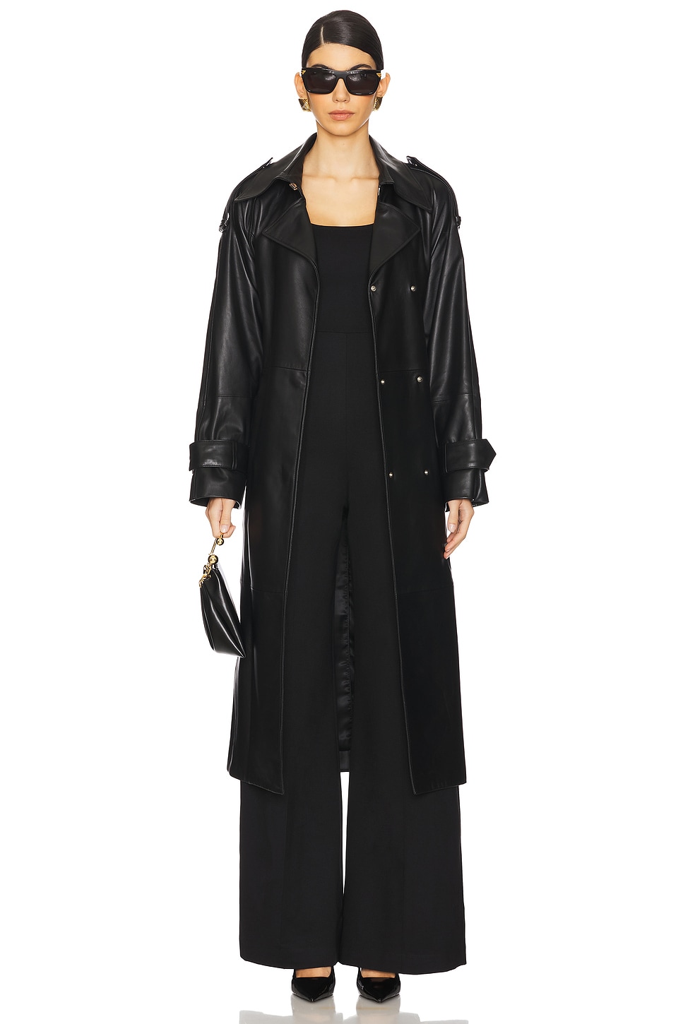 Ponte Knit Tank Wide Leg Jumpsuit
