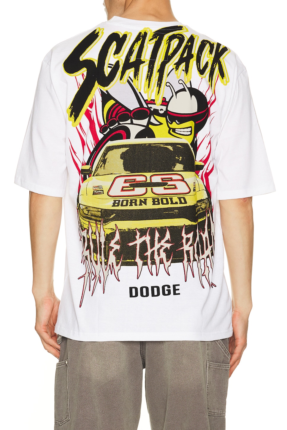 REASON — ФУТБОЛКА DODGE · White