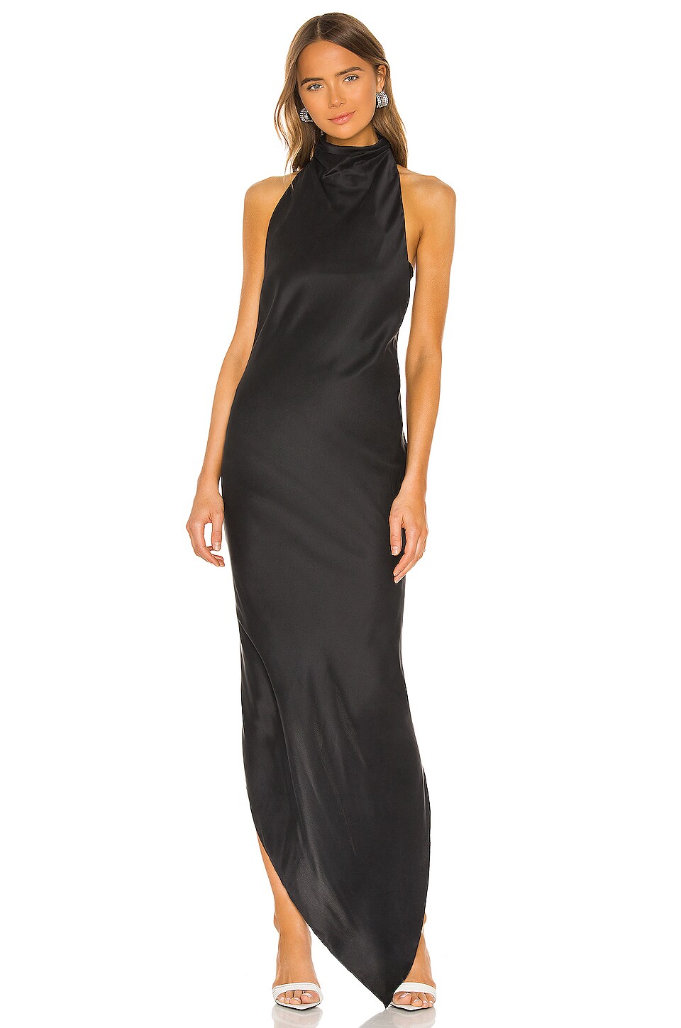 RTA Drew Halter Top Dress in Starry Night | REVOLVE