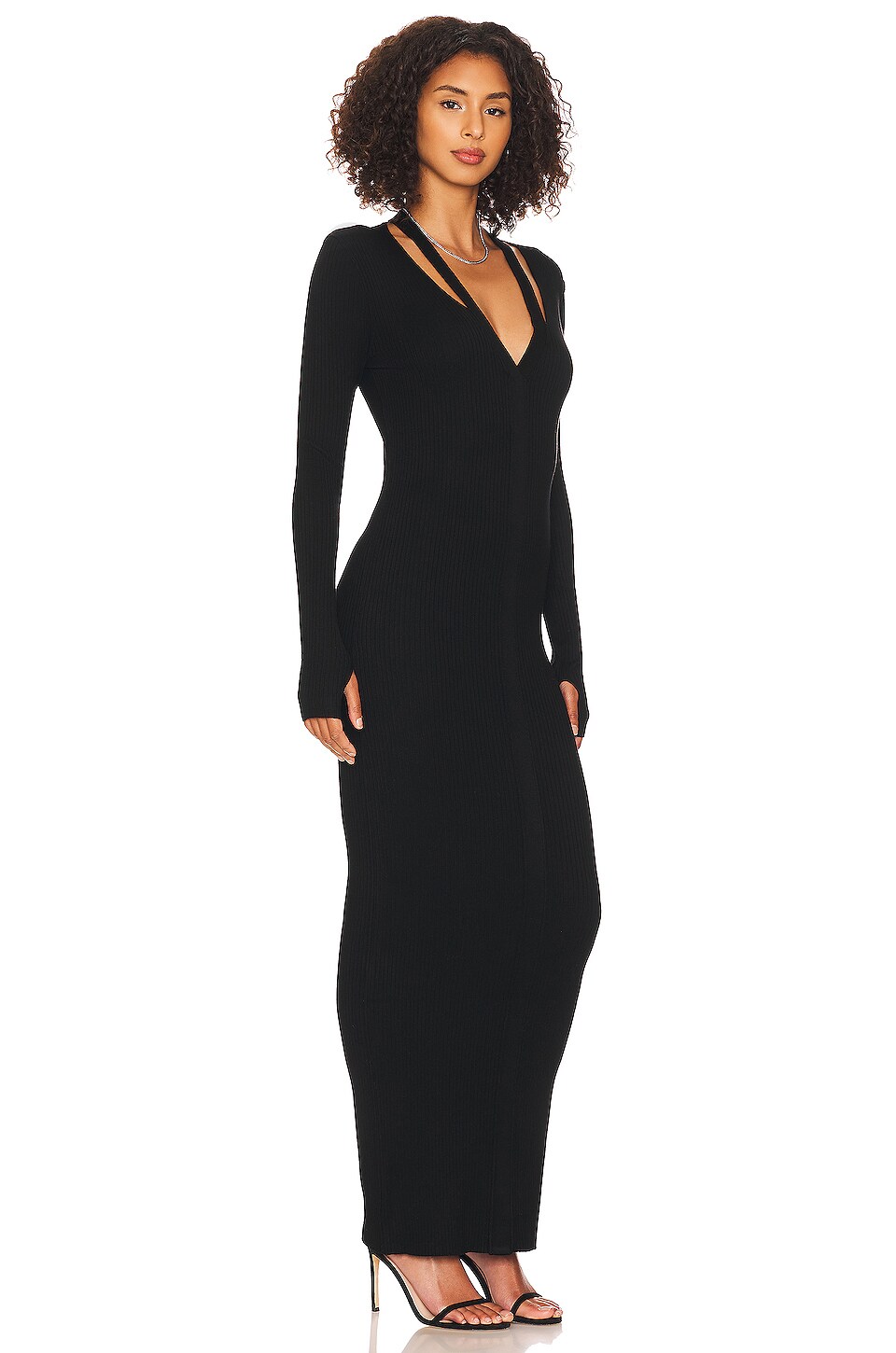 RTA Denise Dress in Black