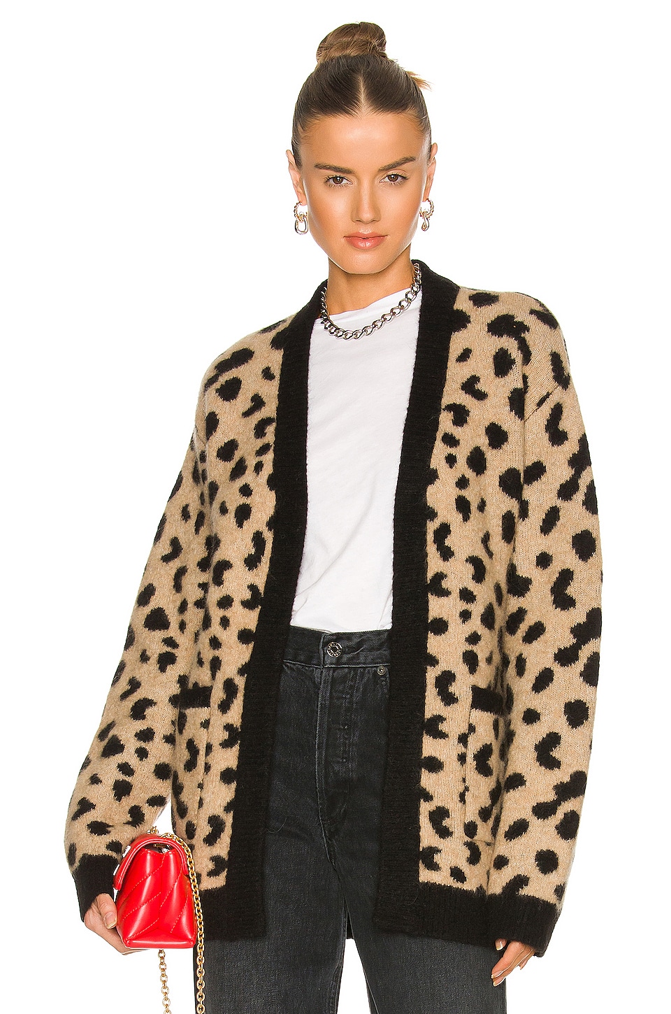 RTA Artemis Cardigan in Leopard | REVOLVE