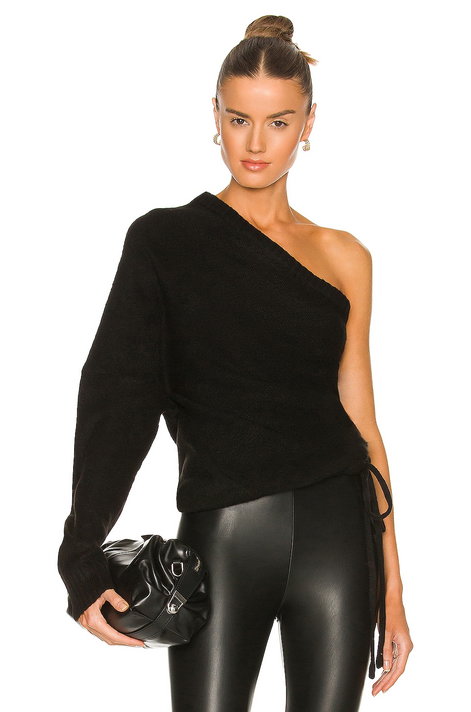 RTA Athena Pullover in Black | REVOLVE